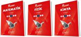 Limit 11. Sınıf Matematik + Fizik + Kimya Soru Bankası Seti 3 Kitap 2023