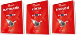 Limit 11. Sınıf Matematik + Kimya + Biyoloji Soru Bankası Seti 3 Kitap 2023