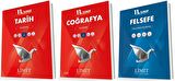 Limit 11. Sınıf Tarih + Coğrafya + Felsefe Soru Seti 3 Kitap 2023