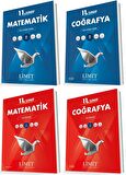 Limit 11. Sınıf Matematik + Coğrafya Konu + Soru Seti 4 Kitap 2023