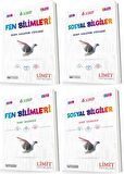 Limit 6. Sınıf Fen Bilimleri + Sosyal Bilgiler Konu Föyleri + Soru Seti 4 Kitap 2023