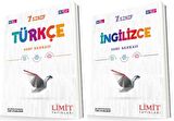 Limit 7. Sınıf Türkçe + İngilizce Soru Bankası Seti 2 Kitap 2023