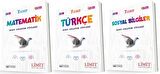 Limit 7. Sınıf Matematik + Türkçe + Sosyal Konu Föyleri Seti 3 Kitap 2023
