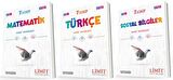 Limit 7. Sınıf Matematik + Türkçe + Sosyal Soru Bankası Seti 3 Kitap 2023