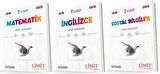 Limit 7. Sınıf Matematik + İngilizce + Sosyal Soru Seti 3 Kitap 2023