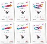 Limit 8. Sınıf Matematik + Fen + Din Konu Föyleri + Soru Seti 6 Kitap 2023