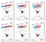 Limit 8. Sınıf Fen + Türkçe + Din Konu Föyleri + Soru Seti 6 Kitap 2023