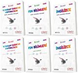 Limit 8. Sınıf İnkılap + Fen + İngilizce Konu Föyleri + Soru Seti 6 Kitap 2023