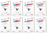 Limit 8. Sınıf Matematik + Türkçe + Fen + İnkılap Konu Föyleri + Soru Seti 8 Kitap 2023