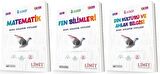 Limit 8. Sınıf Matematik + Fen + Din Konu Föyleri Seti 3 Kitap 2023