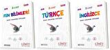 Limit 8. Sınıf Fen + Türkçe + İngilizce Konu Föyleri Seti 3 Kitap 2023