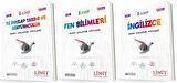 Limit 8. Sınıf İnkılap + Fen + İngilizce Konu Föyleri Seti 3 Kitap 2023