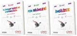 Limit 8. Sınıf İnkılap + Fen + İngilizce Soru Seti 3 Kitap 2023