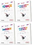 Limit 8. Sınıf Türkçe + İnkılap + İngilizce + Din Soru Seti 4 Kitap 2023