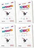 Limit 8. Sınıf Matematik + Türkçe Konu Föyleri + Soru Seti 4 Kitap 2023