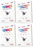 Limit 8. Sınıf Türkçe + İnkılap Konu Föyleri + Soru Seti 4 Kitap 2023