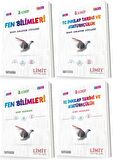 Limit 8. Sınıf Fen Bilimleri + İnkılap Konu Föyleri + Soru Seti 4 Kitap 2023