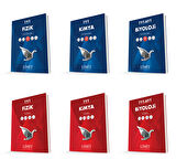 Limit Kurumsal Tyt Fizik + Kimya + Biyoloji Konu Anlatım Föyleri + Soru Seti 6 Kitap