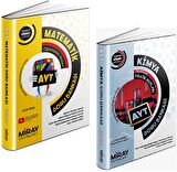 Miray Ayt Matematik + Kimya Soru Bankası Seti 2 Kitap 2023