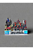 İSTANBUL Temalı Polyester Magnet