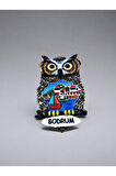 BODRUM Temalı Kabartmalı Polyester Magnet. 4,5cm x 7 cm.