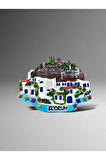 BODRUM Temalı Kabartmalı Polyester Magnet. 8,5cm x 6cm.