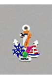 BODRUM Temalı Kabartmalı Polyester Magnet. 5,5cm x 7,5cm.
