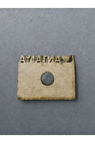 ANTALYA Temalı Ahşap Magnet 9cm x 7cm