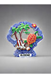 ÖLÜDENİZ Temalı Kabartma Polyester Magnet 7cm x 6,5cm