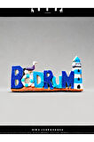 BODRUM Temalı Kabartmalı Polyester Magnet 9,5cm x 4,5cm