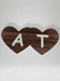 T Harfi (Sağ Parça) – Ahşap Puzzle Kalp Harf Magnet – Buzdolabı Süsü – İkili Uyumlu (kod:1038)