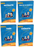 Polimat 2025 10. Sınıf Matematik + Türk Dili + Tarih + Coğrafya Soru Seti 4 Kitap