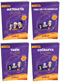 Polimat 2025 11. Sınıf Matematik + Türk Dili + Tarih + Coğrafya Soru Seti 4 Kitap