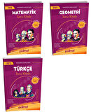 Polimat 2025 Tyt Matematik + Geometri + Türkçe Soru Kitabı Seti 3 Kitap