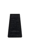 Yerli Üretim Süet Kumaş Siyah Renk 25 cm / 11,5 cm Kelepçe-Bileklik Sergileme Standı