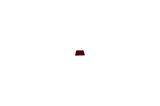 Yerli Üretim Süet Kumaş Bordo Renk 34/24 cm Takı Servis Sunum Tablası