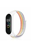 Xiaomi Mi Band 5 Mi Band 6 Uyumlu Mi Band 7 Loop Örgü Spor Kordon Kayış