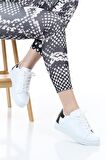 kadın sneaker bağcıklı rahat spor ayakkabı