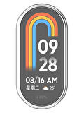 Xiaomi Mi Band 8 Mi Band 9 Uyumlu Şeffaf Silikon Kasa ve Ekran Koruyucu
