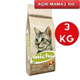 Micho Adult Cat Tavuklu Hamsi ve Pirinç Kedi Maması 3 kg AÇIK