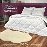 Nofku Tek Kişilik Microfiber Uyku Seti