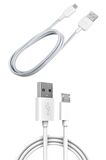 Android Micro Usb Şarj Kablosu Android Şarj Aleti Ince Uç 1 Metre