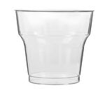 Omeyva 23 Cm. Plastik Mika Şeffaf Sorfa Piknik Seti - 72 Kişilik Tabak Bardak Çatal Kaşık Takımı