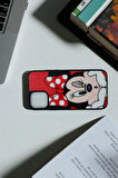 Apple iPhone 11 PRO Uyumlu Mickey Mouse Love Tasarım Baskılı Kılıf