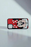 Apple iPhone 11 PRO Uyumlu Mickey Mouse Love Tasarım Baskılı Kılıf