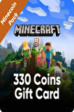 Minecraft Minecoin Pack 330 Coins Gift Card