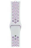 Watch 2 3 4 5 6 7 8 9 Se 38 40 41mm Uyumlu Delikli Spor Silikon Kordon Albizia 