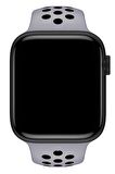 Watch 2 3 4 5 6 7 8 9 Se 38 40 41mm Uyumlu Delikli Spor Silikon Kordon Grayn 