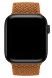 Watch 2 3 4 5 6 7 8 9 Se 38 40 41mm Uyumlu Örgü Loop Kordon Kahverengi Medium Beden