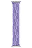 Watch 2 3 4 5 6 7 8 9 Se 38 40 41mm Uyumlu Örgü Loop Kordon Mor Large Beden